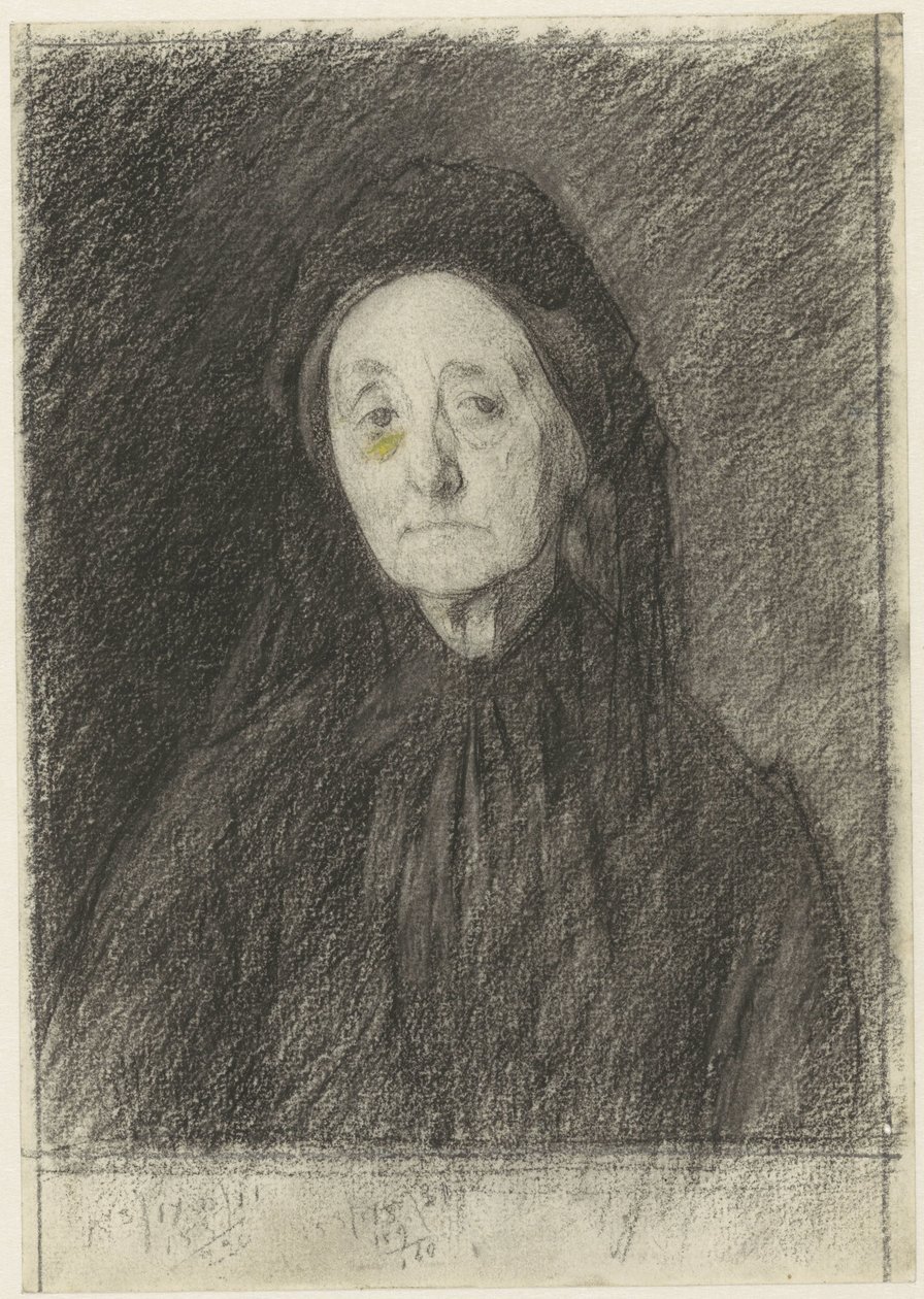 Muotokuva rouva J.H. Giltay-Moll tekijältä Jan Veth