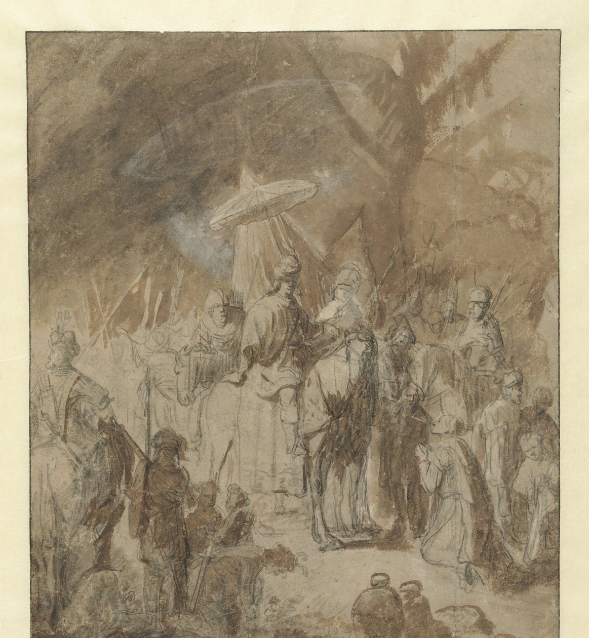 Abigailin uhri tekijältä Jan Victors (attributed to)