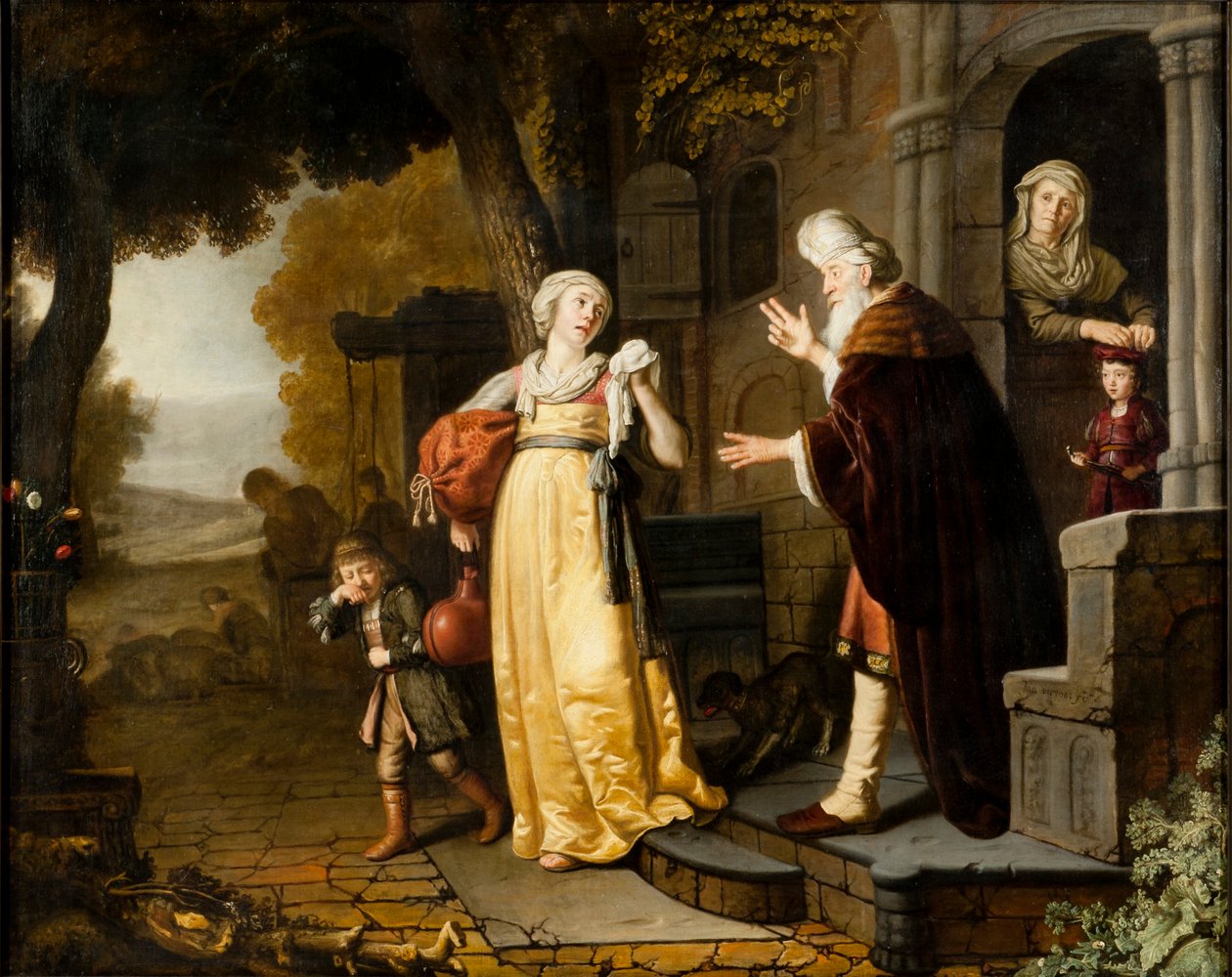 "Hagarin erottaminen", 1639-1676 tekijältä Jan Victors