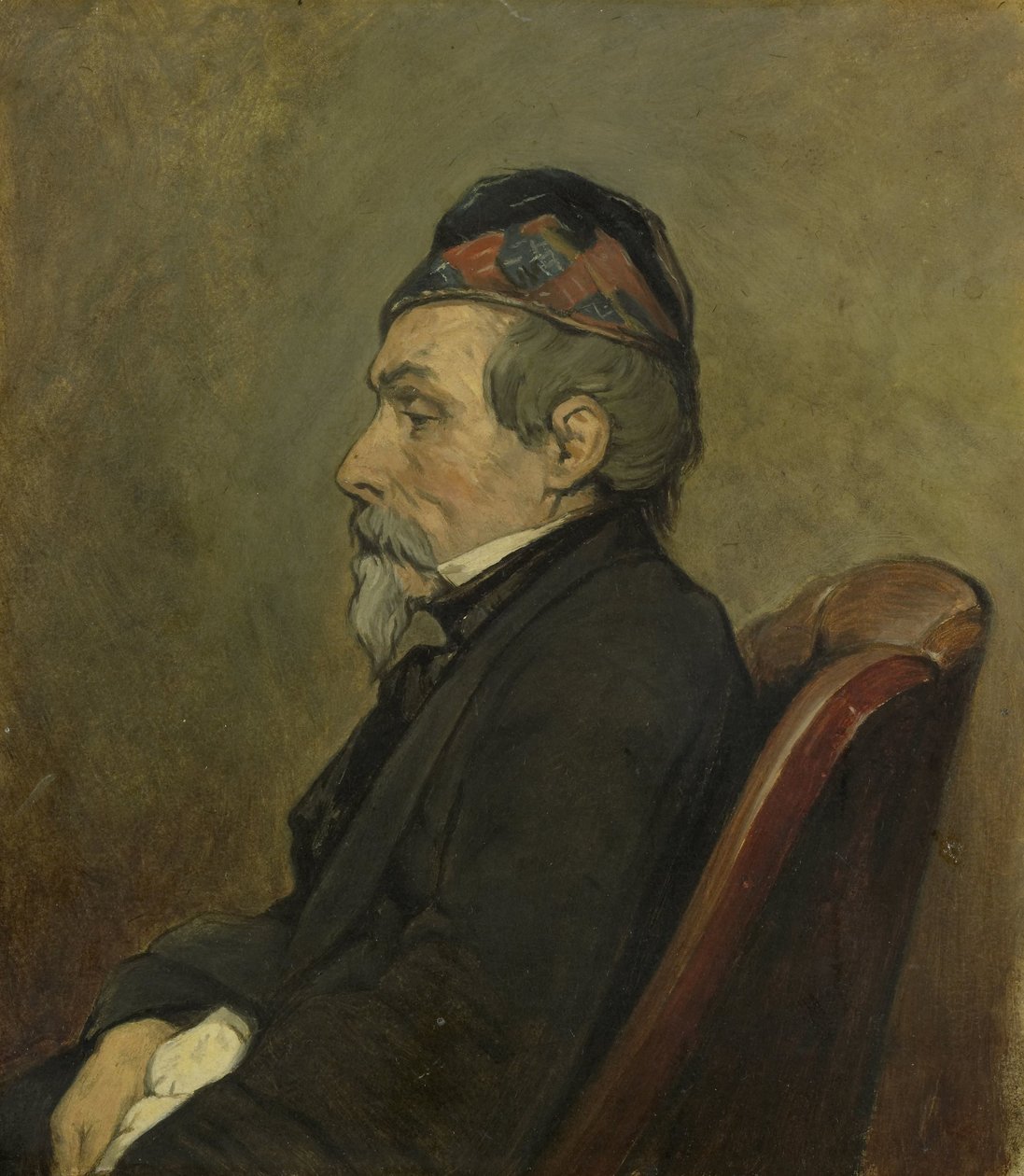 Merimaalari Johan-Hendrick-Louis Meyerin muotokuva tekijältä Jan Weissenbruch