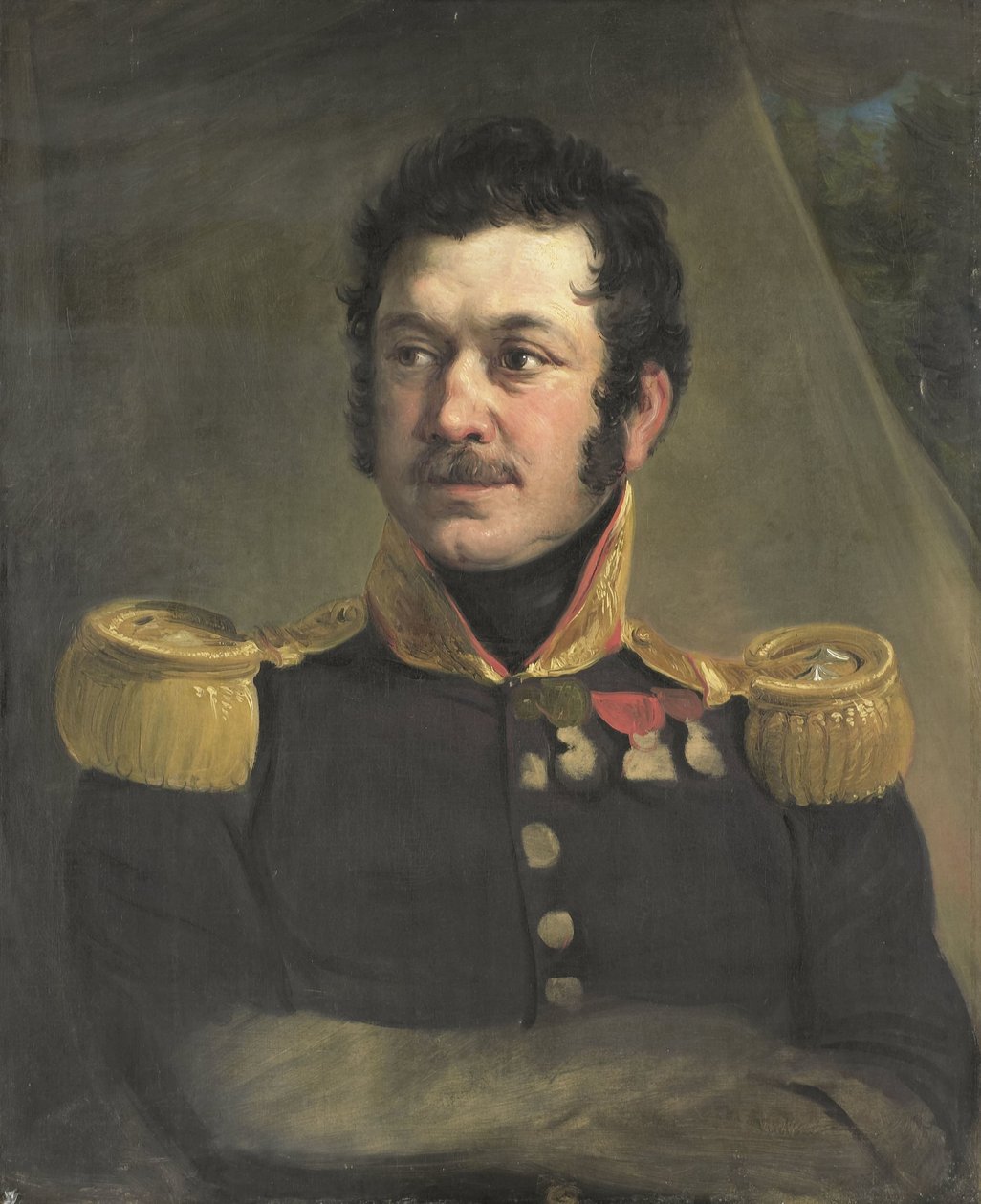 Kenraaliluutnantti Frederik Knotzerin muotokuva tekijältä Jan Willem Pieneman