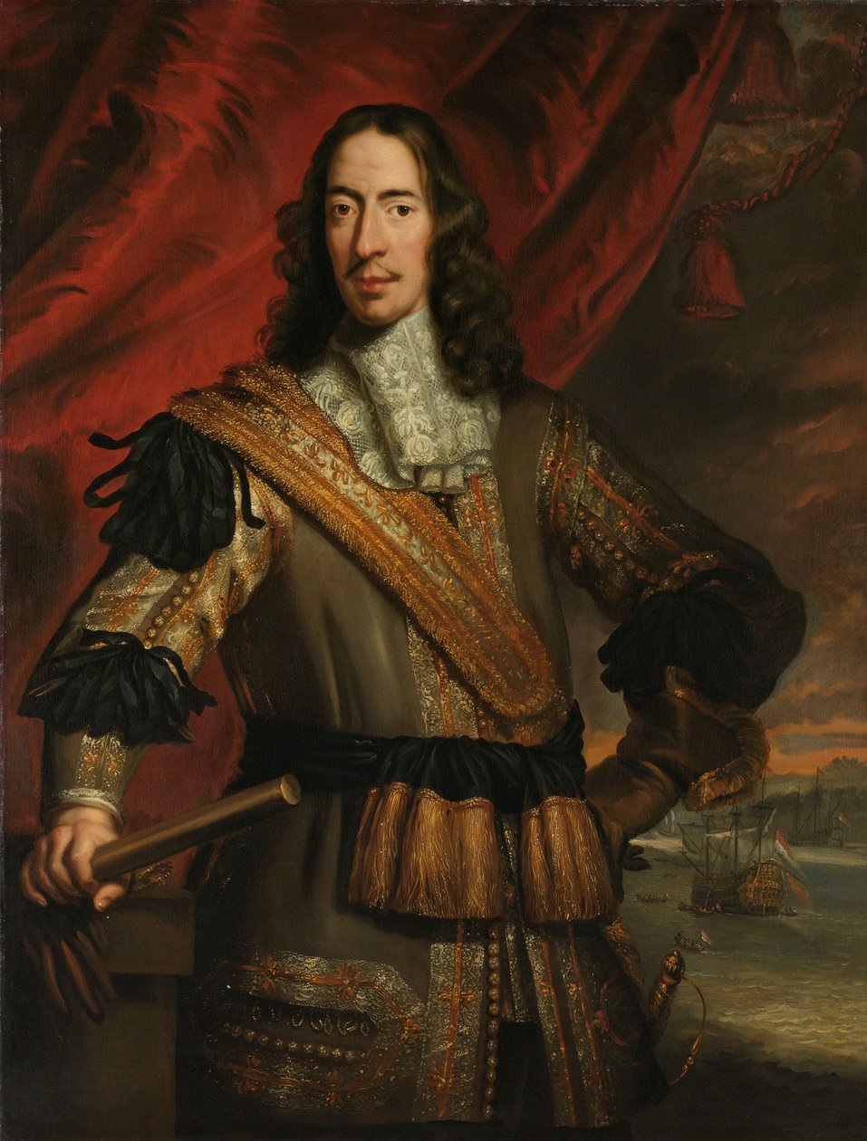 Cornelis de Witt, Dordrechtin kaupunginjohtaja ja Puttenin lordiluutnantti tekijältä Jan de Baen