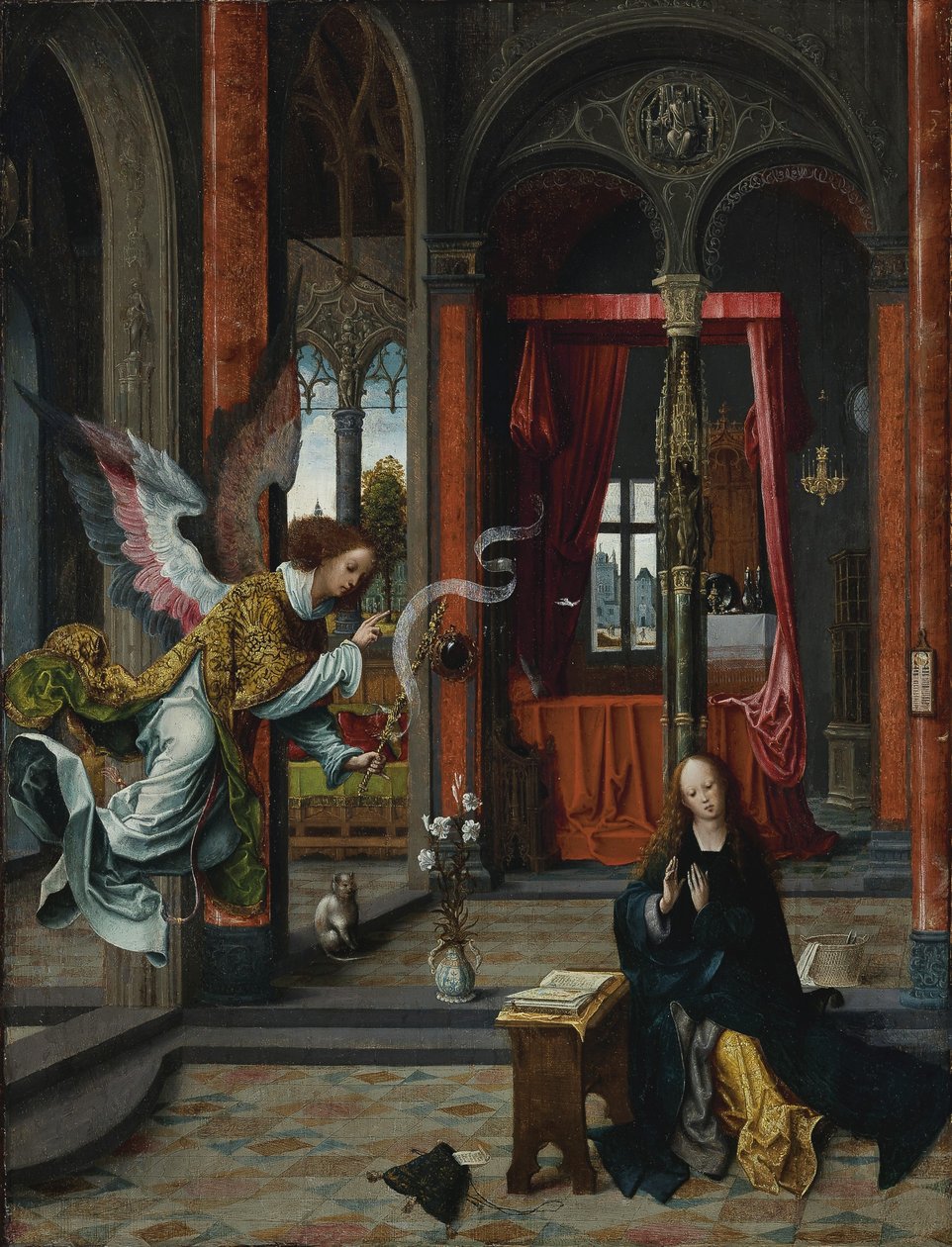 Annunciation tekijältä Jan de Beer