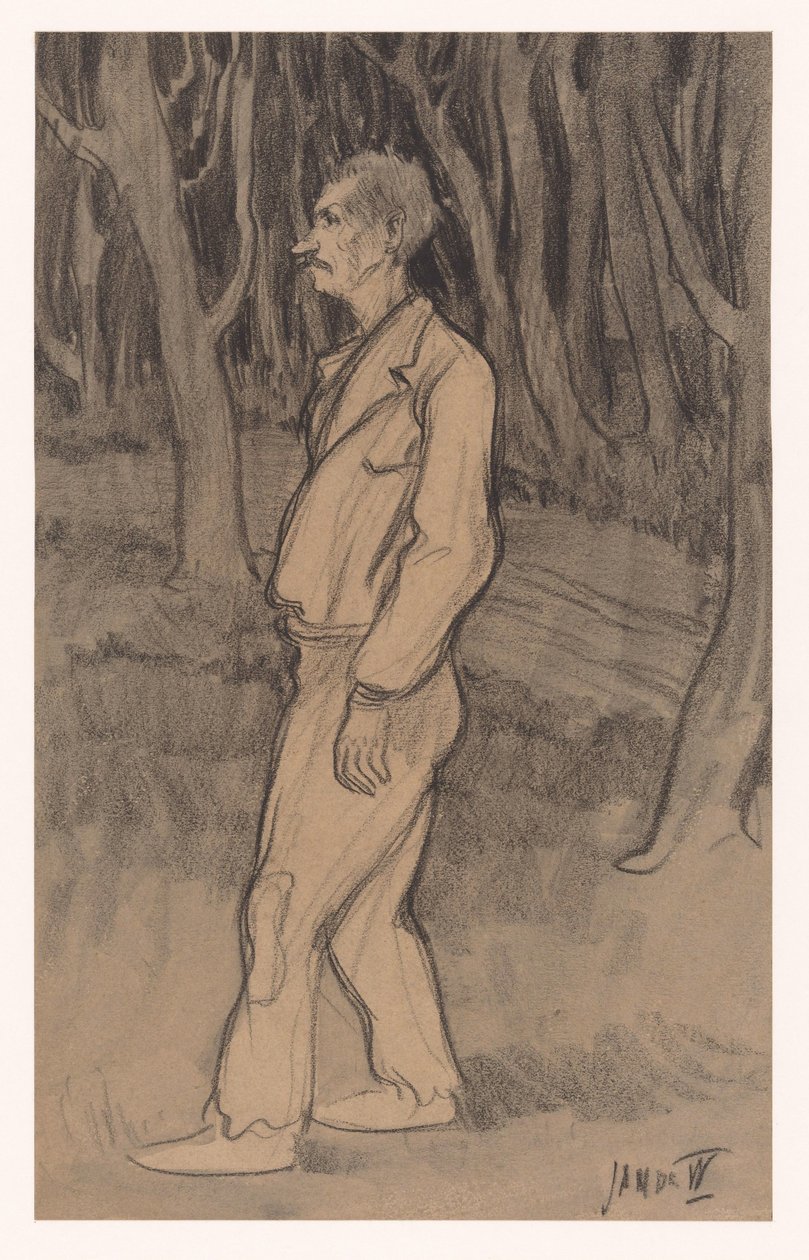 Työntekijä tekijältä Jan de Waardt (signed by artist)