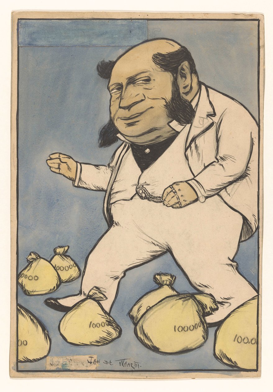 Kapitalistinen tekijältä Jan de Waardt (signed by artist)