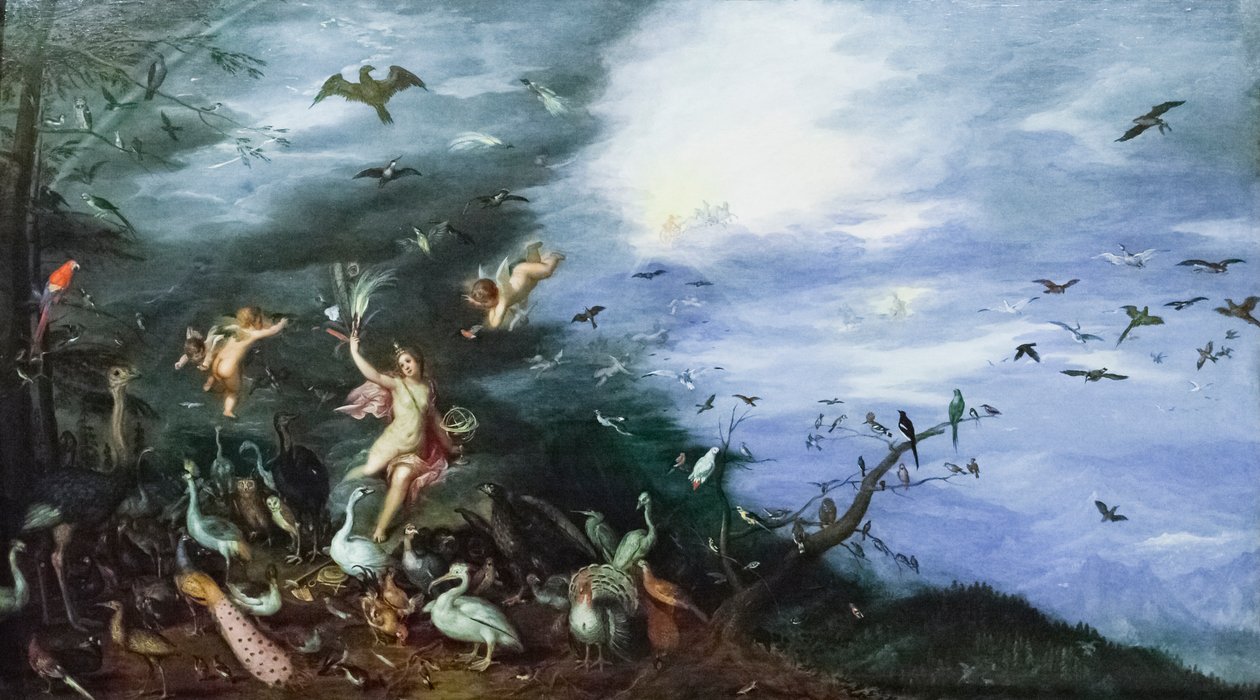 Ilman allegoria tekijältä Jan the Elder Brueghel