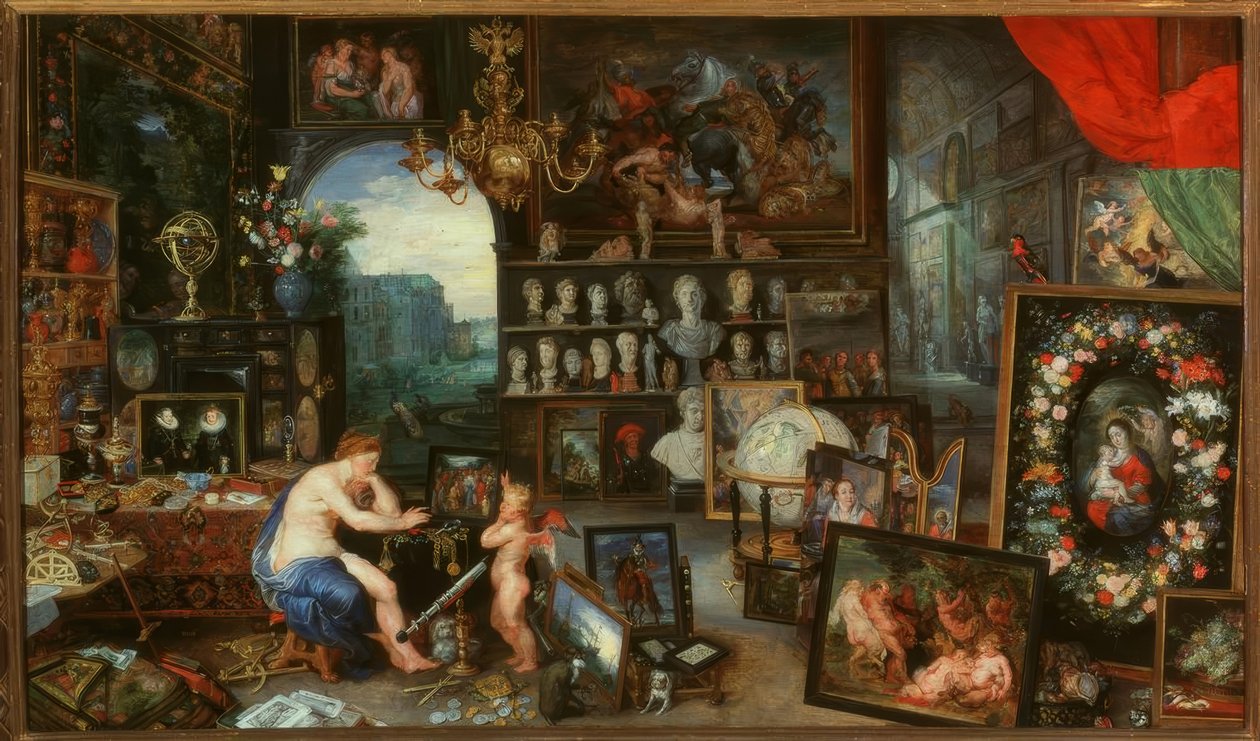 Kasvot tekijältä Jan the Elder Brueghel