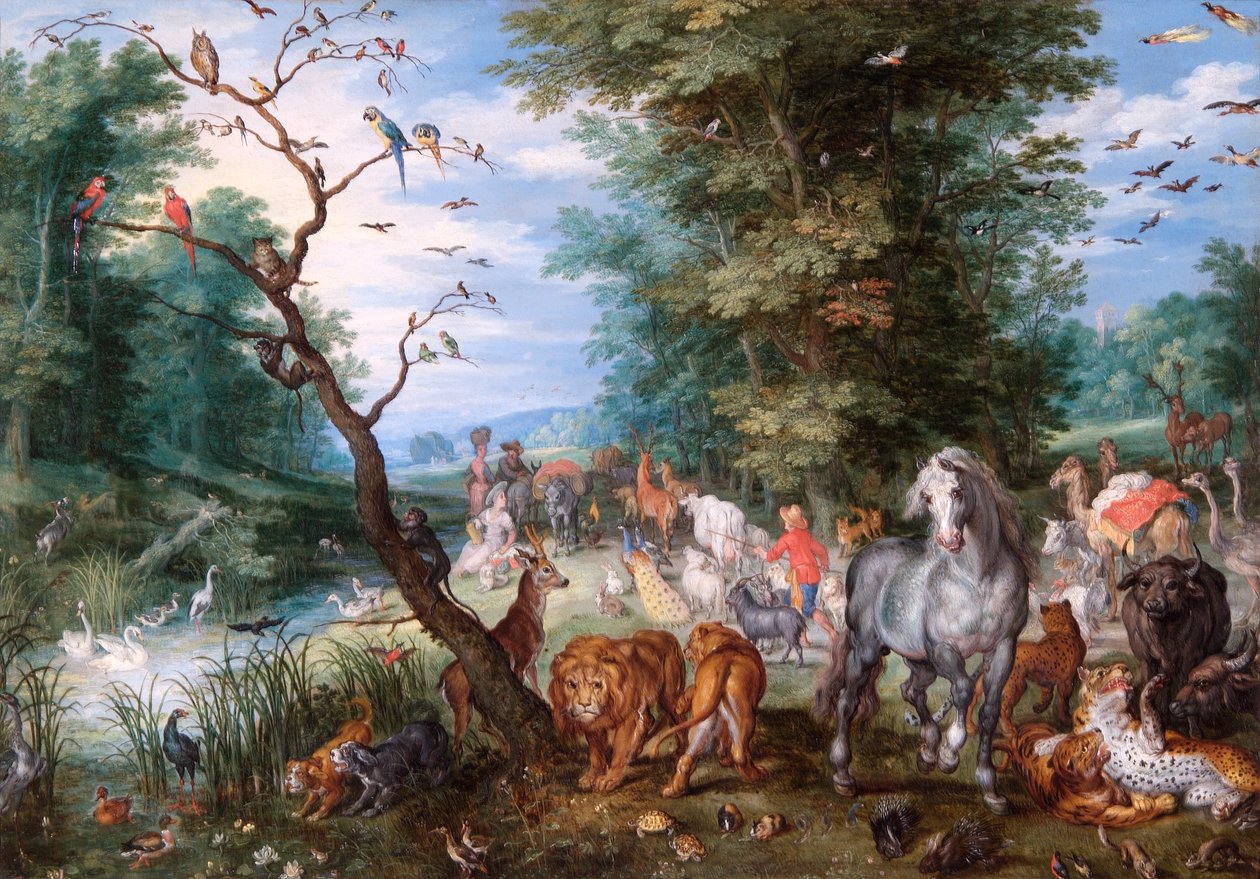 Arkkiin pääsy tekijältä Jan the Elder Brueghel