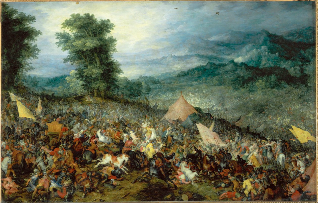 Issoksen taistelu ... tekijältä Jan the Elder Brueghel