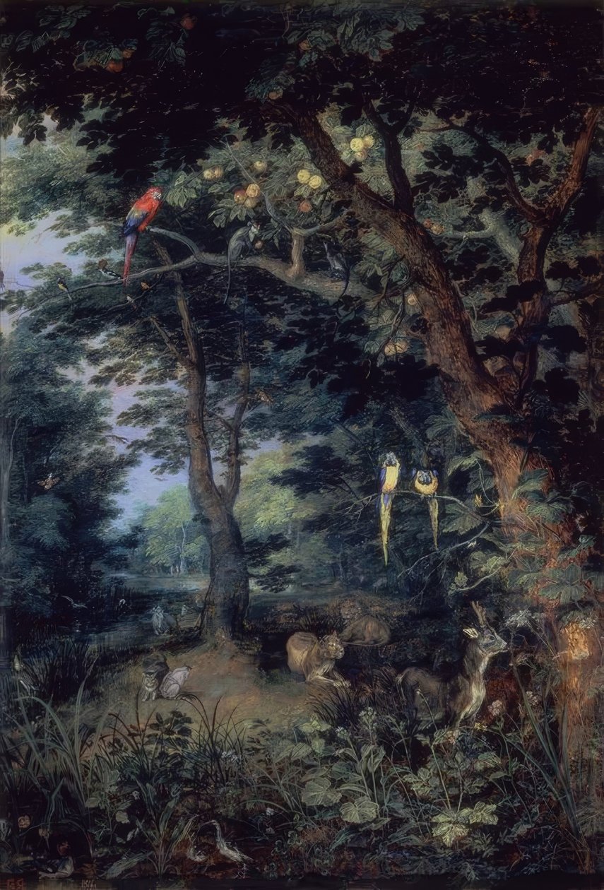 Maallinen paratiisi, n tekijältä Jan the Elder Brueghel
