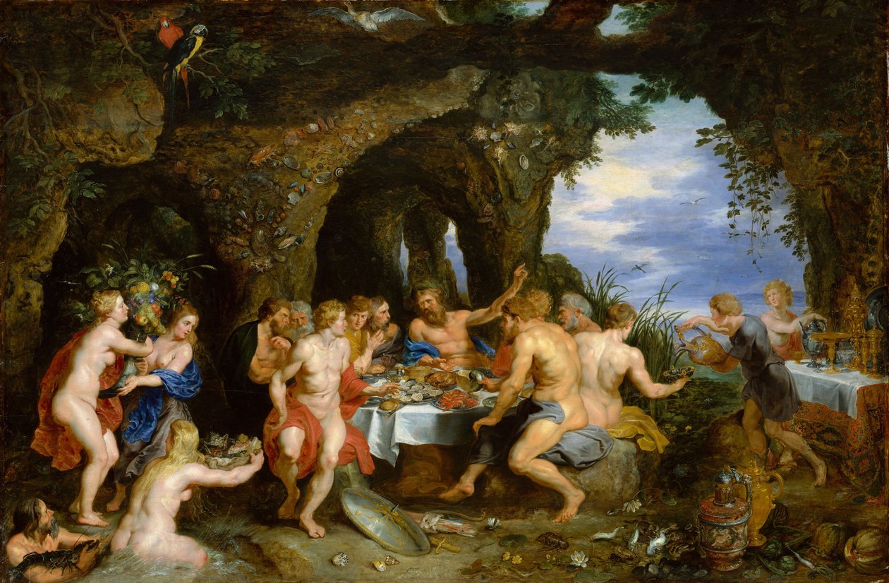 Acheloüsin juhla, noin 1615 tekijältä Jan the Elder Brueghel