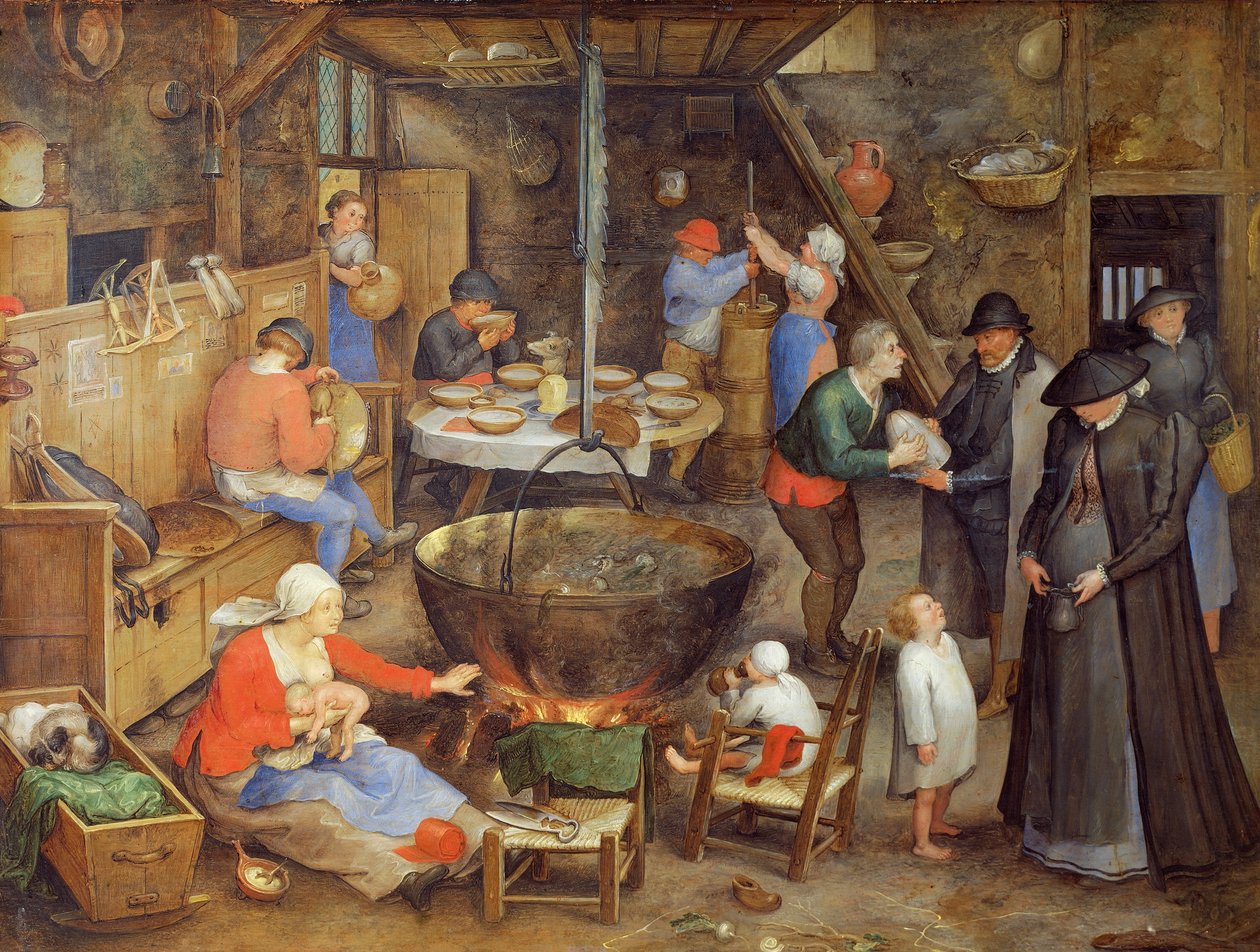 Vierailu maatilalla tekijältä Jan the Elder Brueghel