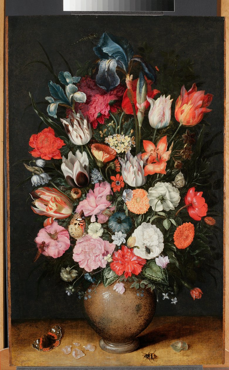 Maljakko kukkia tekijältä Jan the Elder Brueghel