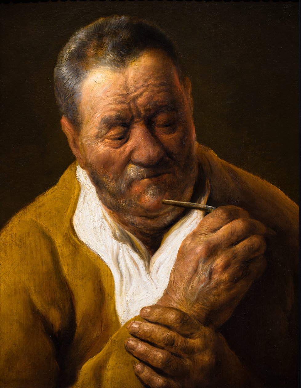 Mies kynän kanssa tekijältä Jan the Elder Lievens