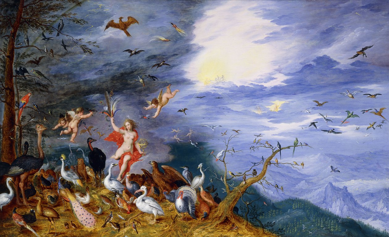 Ilman allegoria, noin 1630 tekijältä Jan Brueghel the Younger
