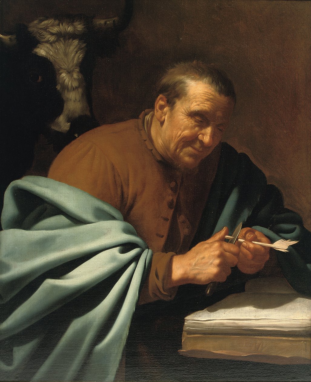 Pyhä Luukas evankelista tekijältä Jan van Bijlert or Bylert