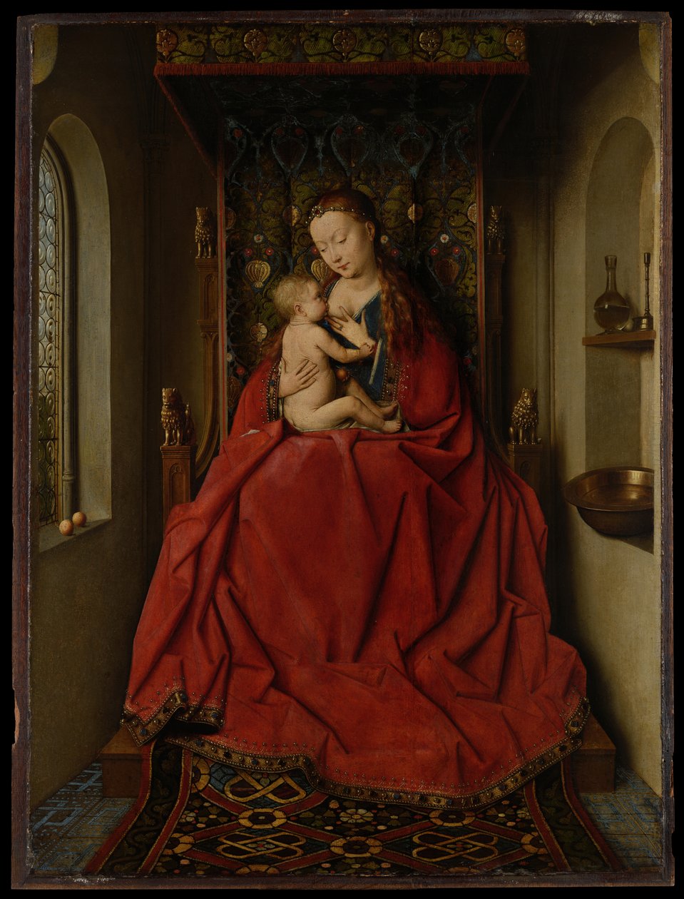 Lucca Madonna tekijältä Jan van Eyck