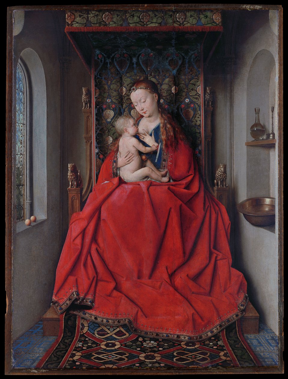 Lucca Madonna tekijältä Jan van Eyck
