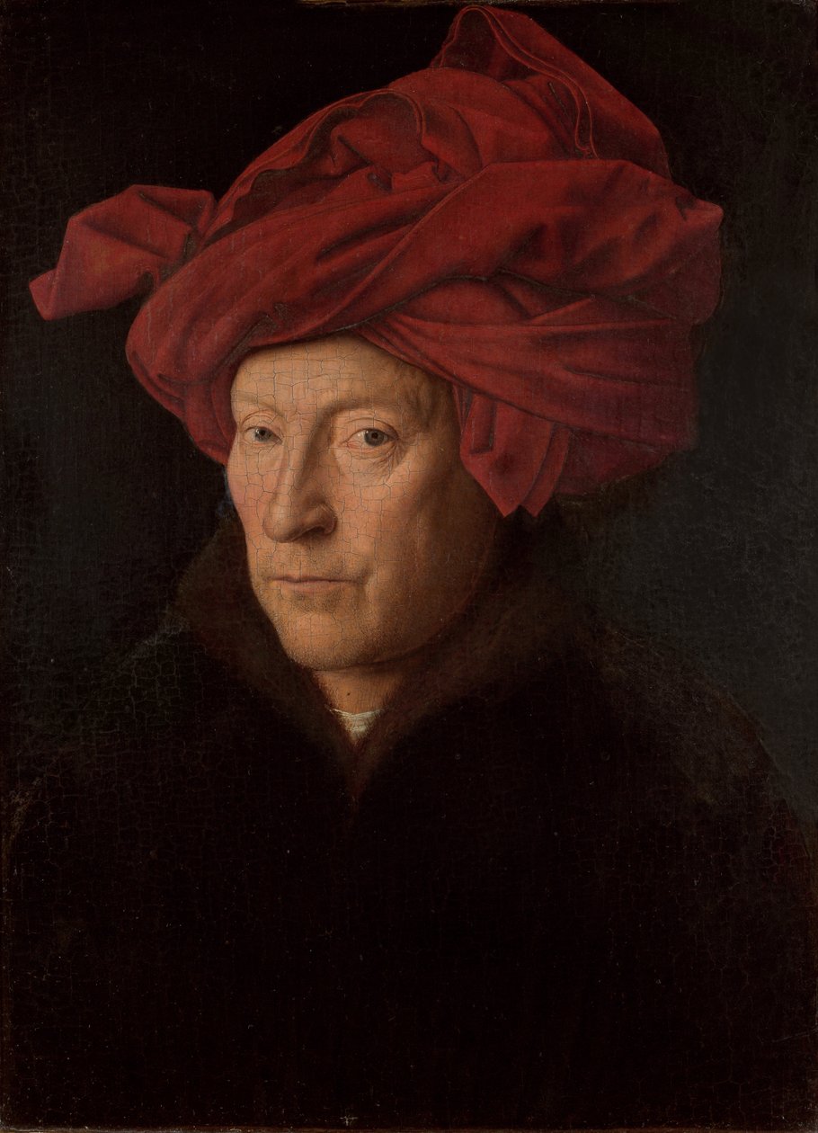 Miehen muotokuva tekijältä Jan van Eyck