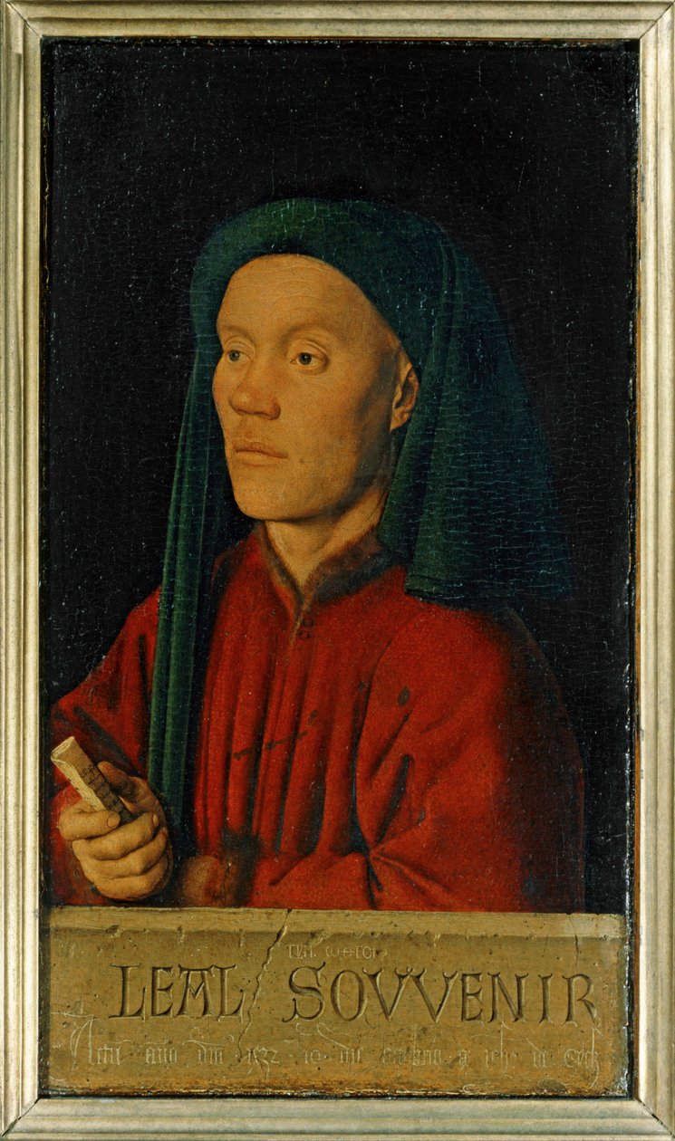 Nuoren miehen muotokuva ... tekijältä Jan van Eyck