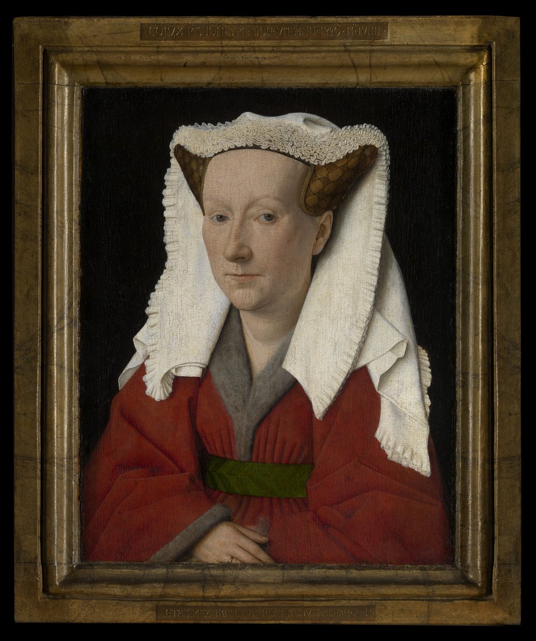 Margareta van Eyckin muotokuva tekijältä Jan van Eyck