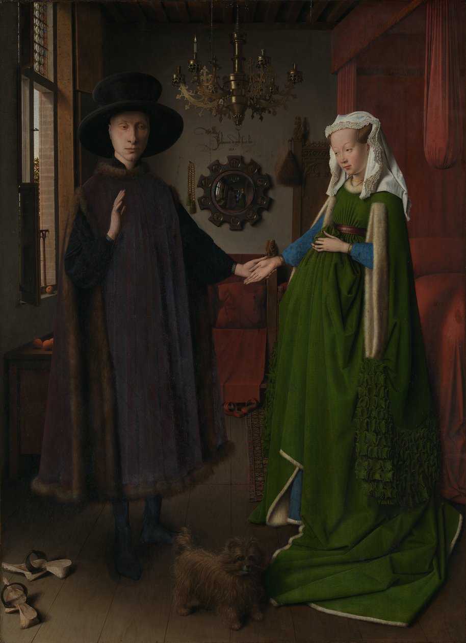 Arnolfini-muotokuva tekijältä Jan van Eyck