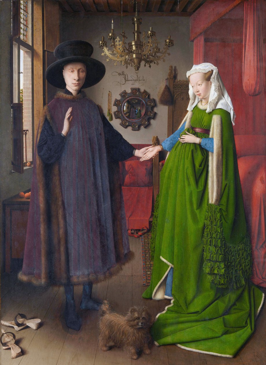 Arnolfini-muotokuva tekijältä Jan van Eyck