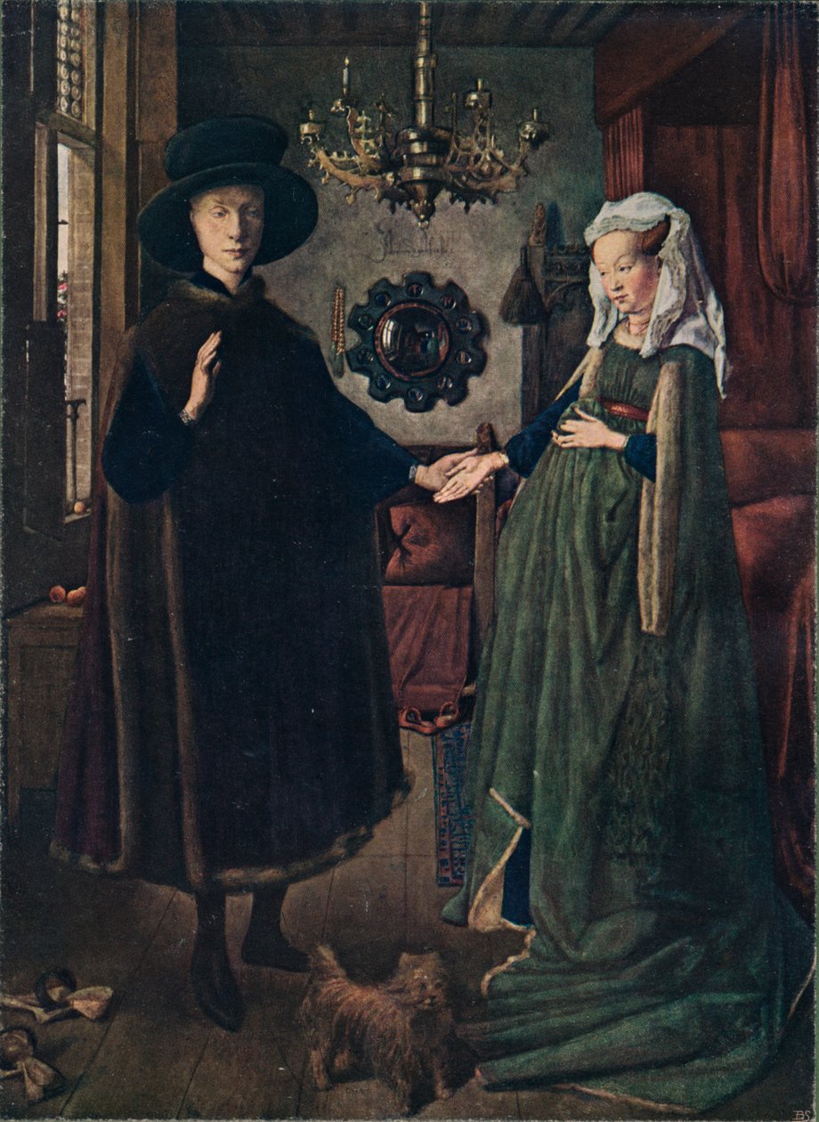 Arnolfinin muotokuva, 1434, 1904 tekijältä Jan van Eyck