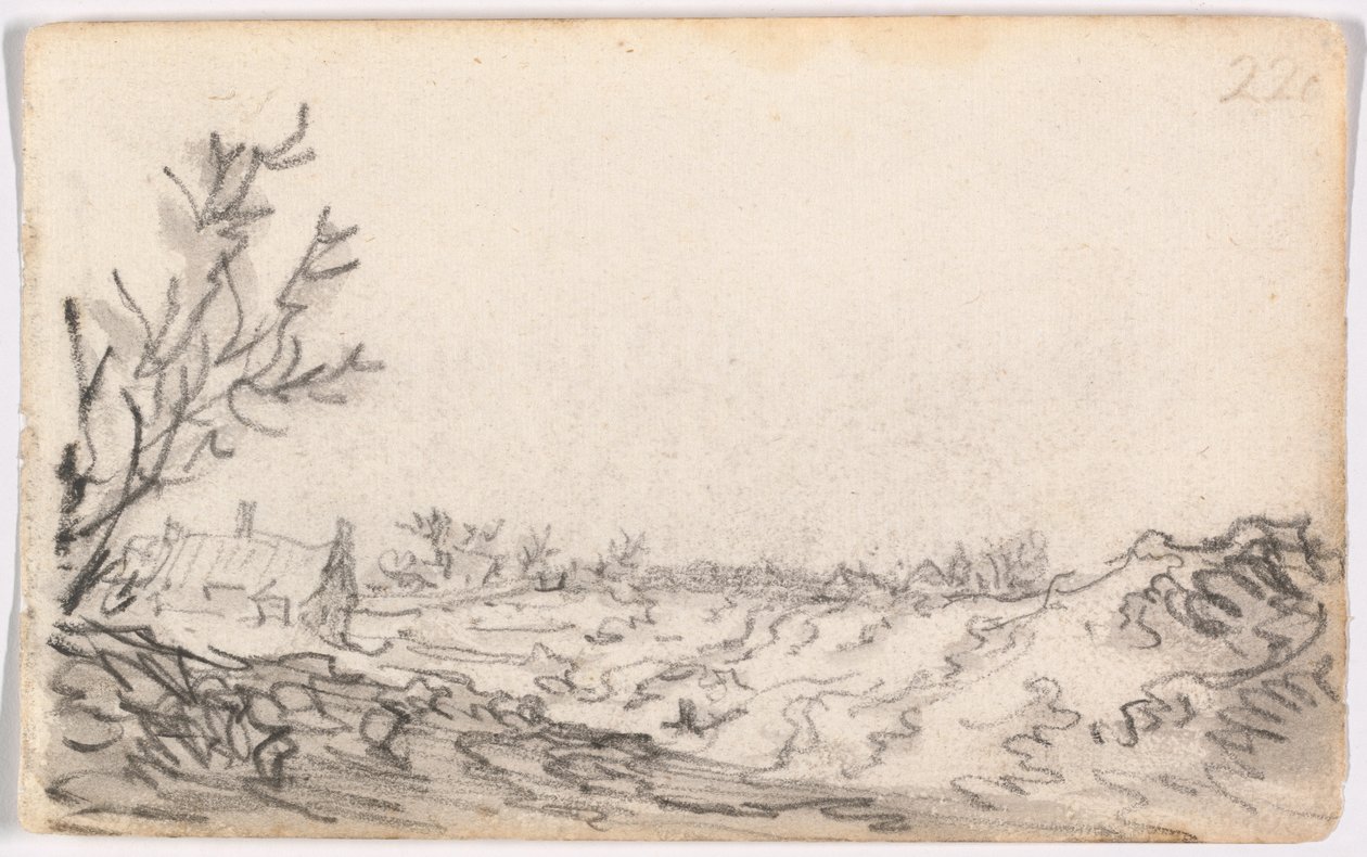Dyyni maisema tekijältä Jan van Goyen