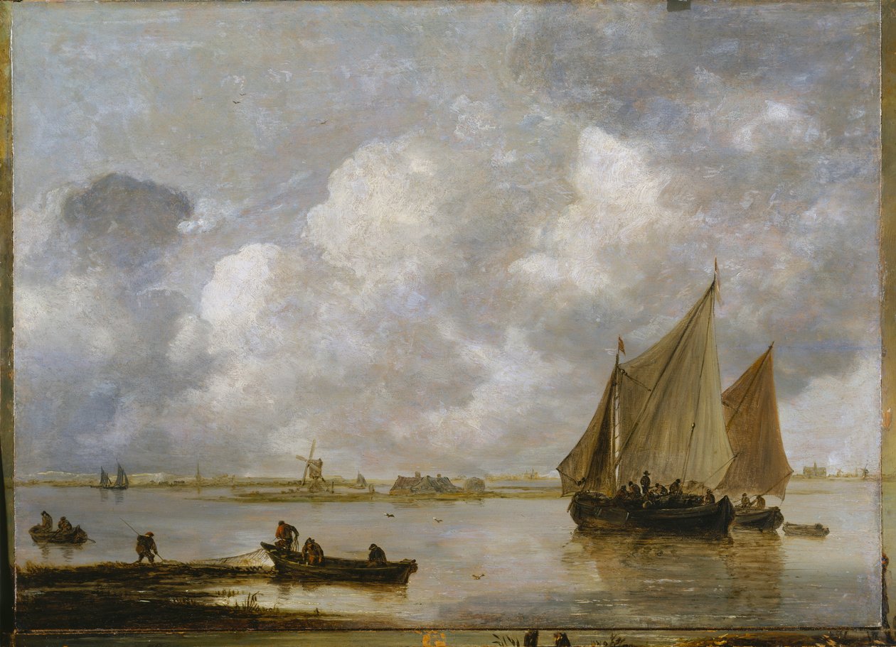 Haarleminmeri tekijältä Jan van Goyen