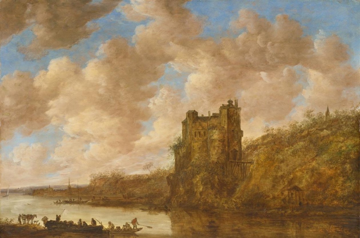 Suuri linna tekijältä Jan van Goyen