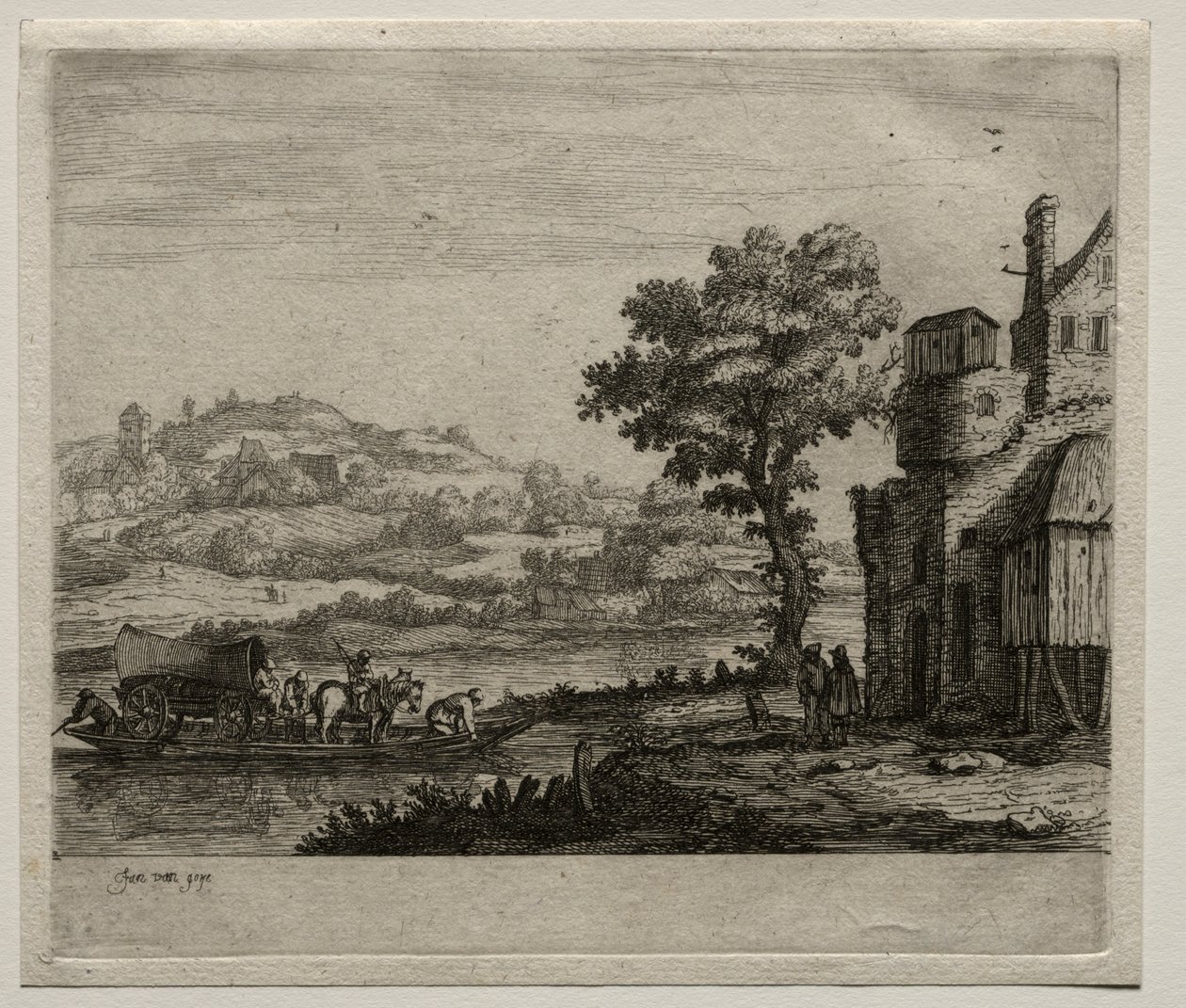 Lautta tekijältä Jan van Goyen
