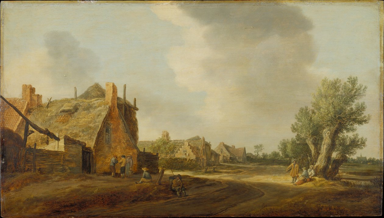 Kyläkatu tekijältä Jan van Goyen