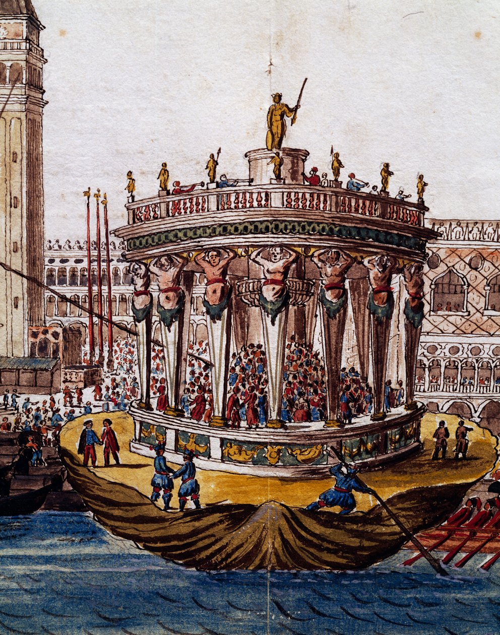 World Theatre, Turnaus Venetsiassa, Brotherhood of Knights of Garter tekijältä Jan van Grevenbroeck