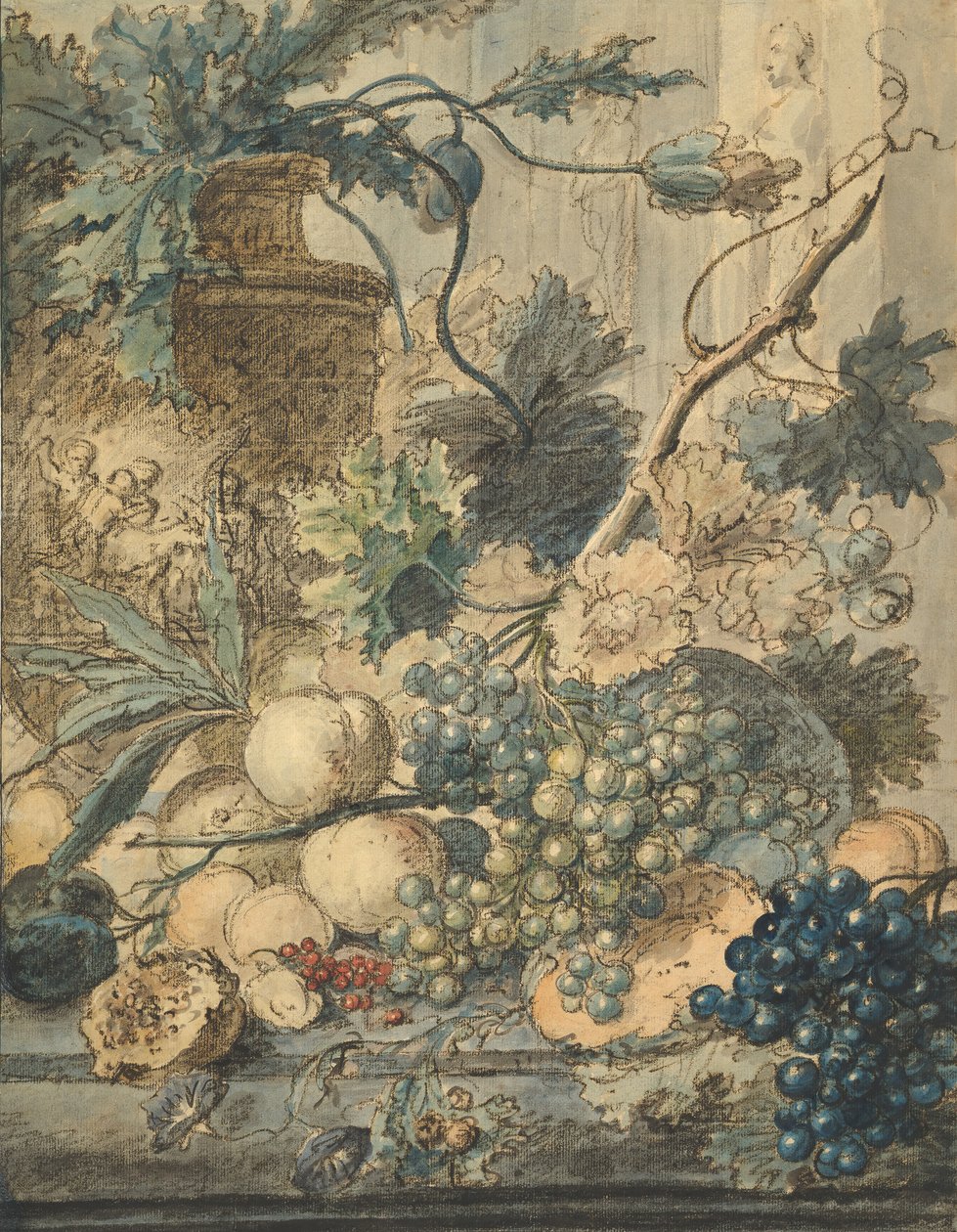Still Life with Fruit, n.d. tekijältä Jan van Huysum