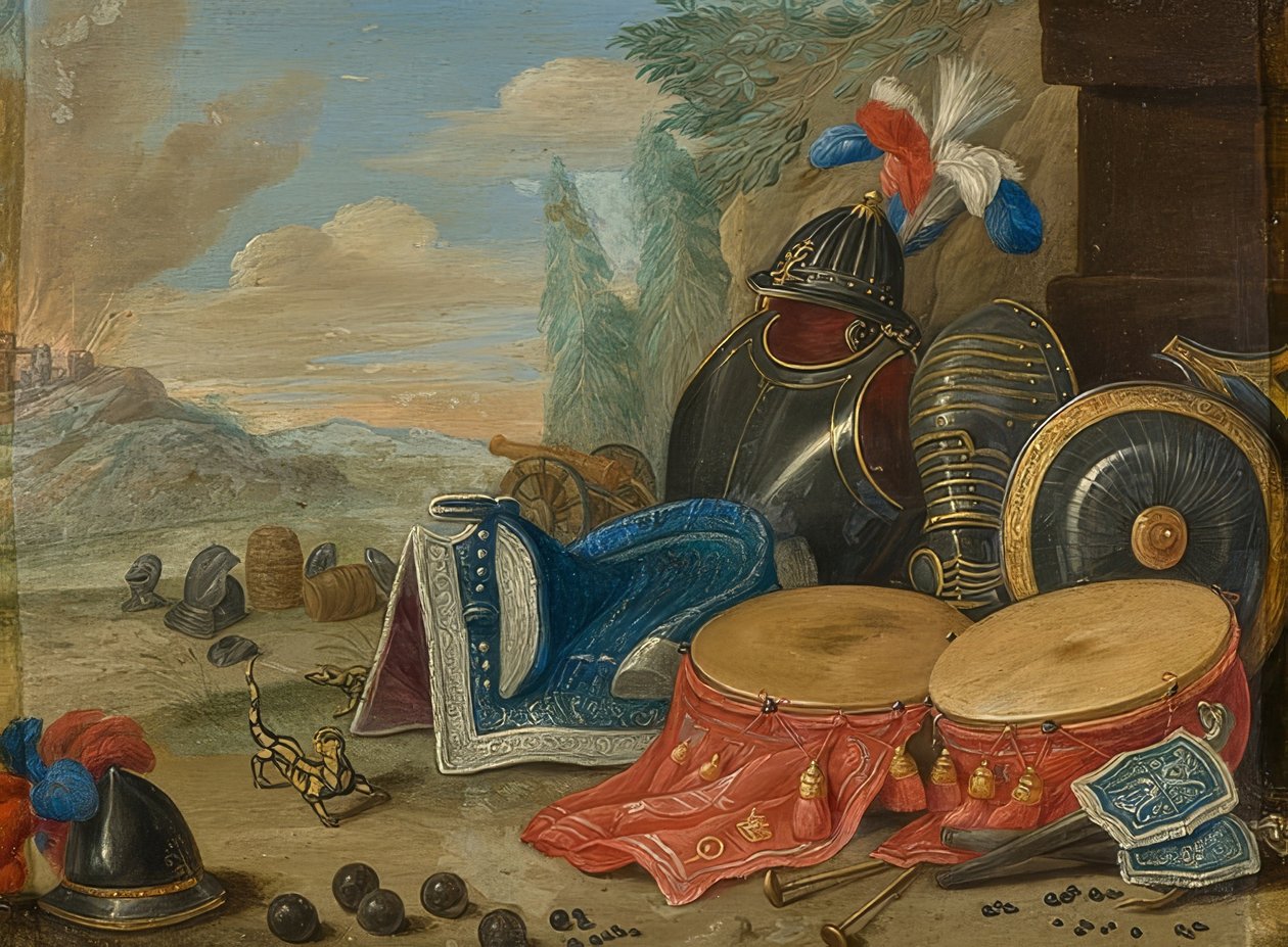 Sodan symbolit tekijältä Jan van Kessel the Elder