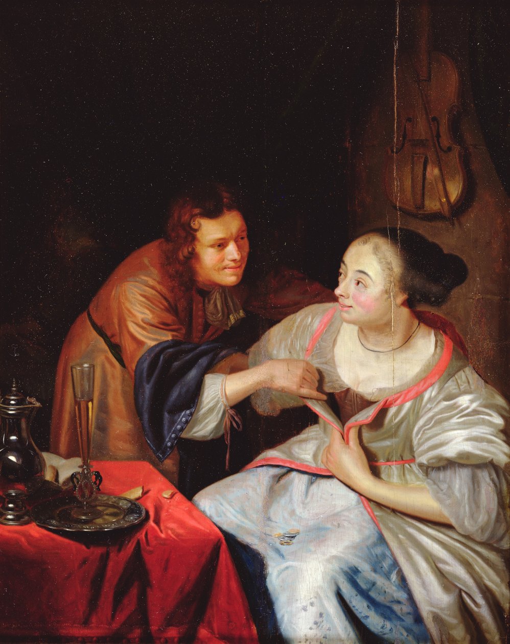 Upea kohtaus tekijältä Jan van Mieris
