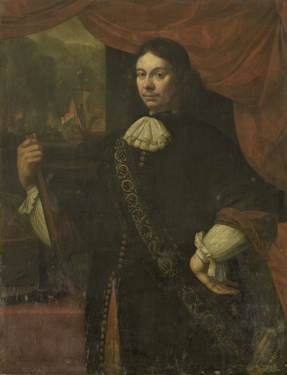 Laivaston kapteenin Cornelis Jacobsz de Boerin muotokuva tekijältä Jan van Neck
