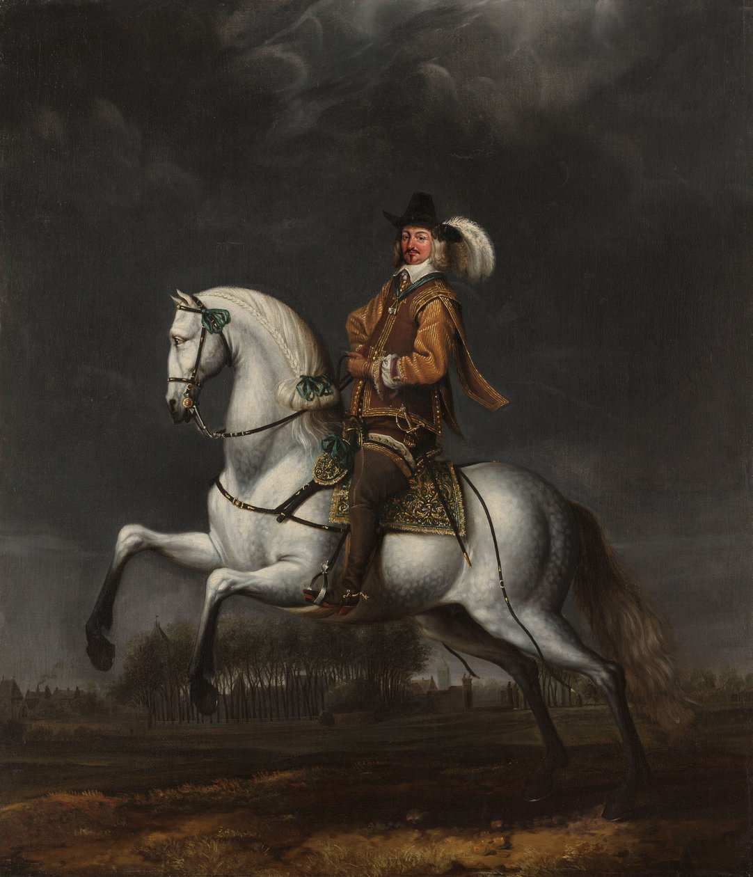 Johan Wolfert van Brederoden (1599-1655) muotokuva tekijältä Jan van Rossum (attributed to)