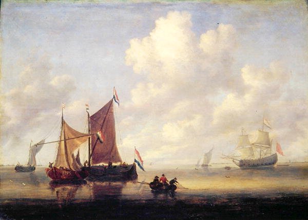 Merimaisema tekijältä Jan van de Capelle or Cappelle