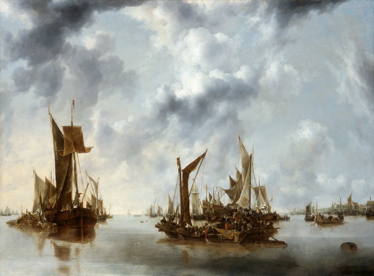 "Rauha", 1654 tekijältä Jan van de Cappelle