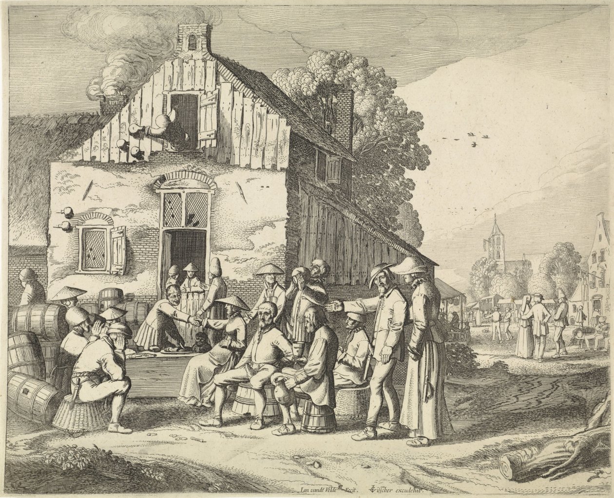Maanviljelijän messut tekijältä Jan van de Velde (II)