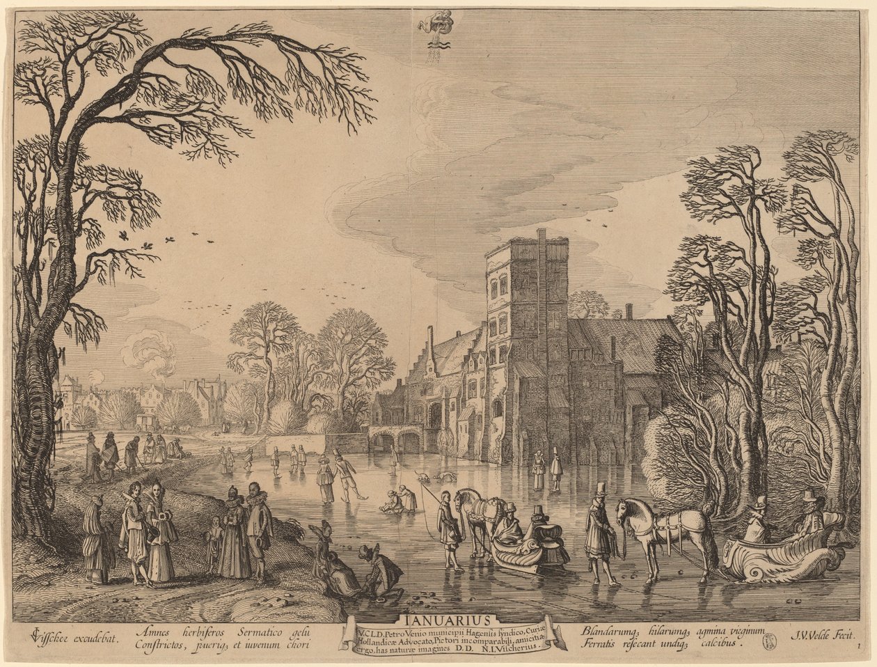 tammikuu tekijältä Jan van de Velde II