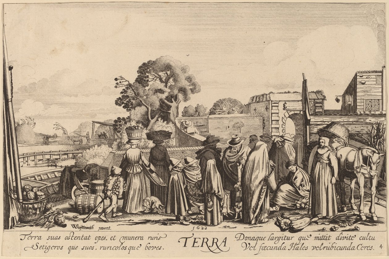 Maapallo tekijältä Jan van de Velde II after Willem Buytewech