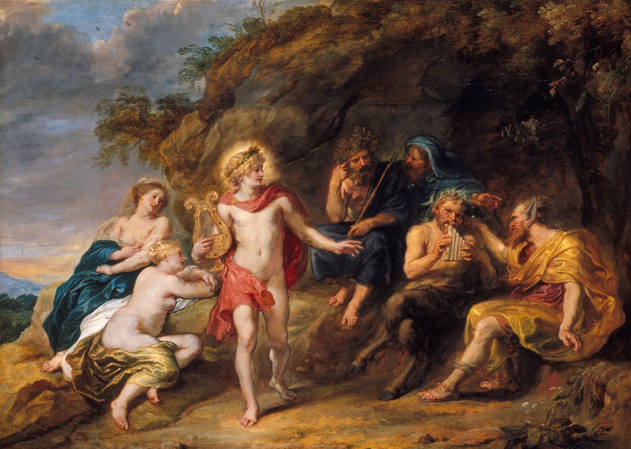 Midaksen tuomio, n. 1640 tekijältä Jan van den Hoecke