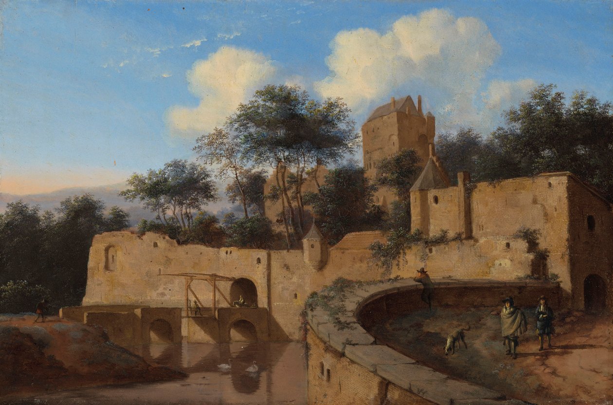 Arnhemin capriccio näkymä tekijältä Jan van der Heyden