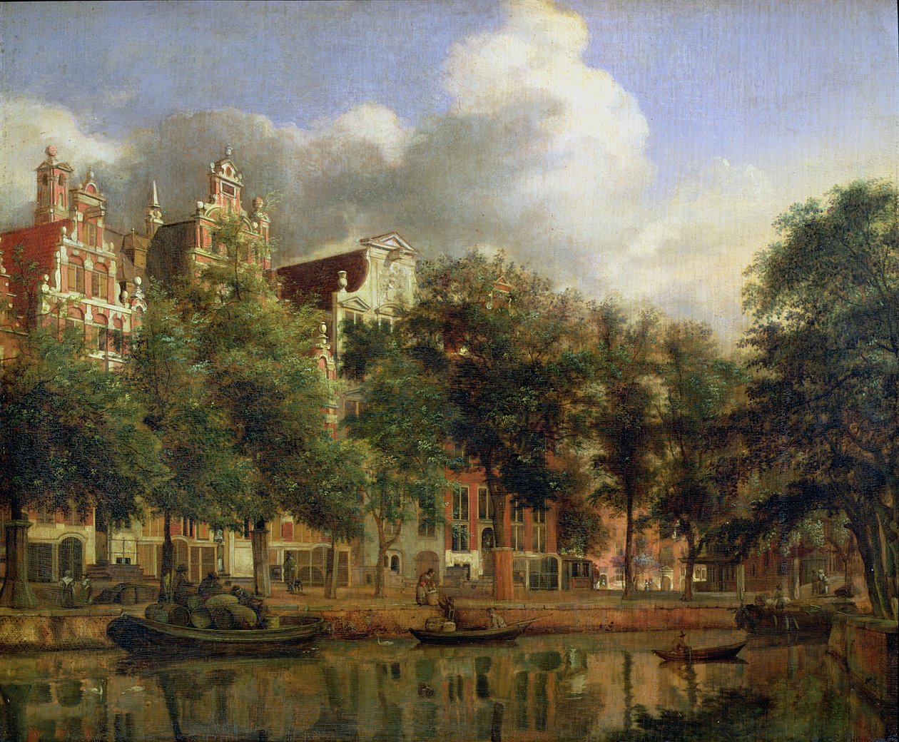 Herengracht, Amsterdam tekijältä Jan van der Heyden