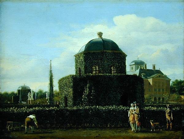 Bosch-talon paviljonki, Gravenhagen kaupungin vartijan asuinpaikka tekijältä Jan van der Heyden
