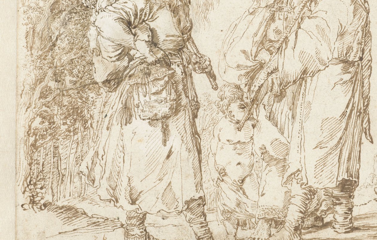 Ryhmä Roma tekijältä Jan van der Venne (attributed to)