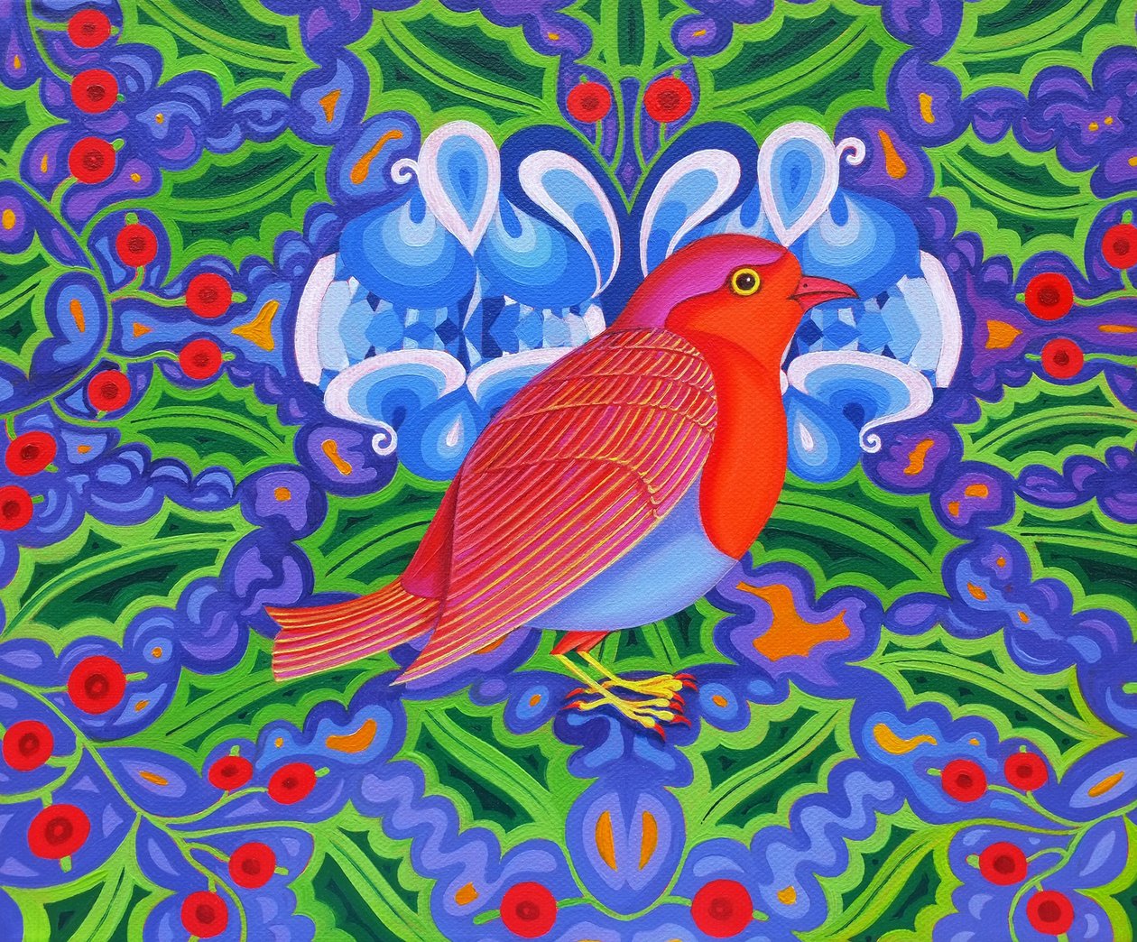 Christmas Robin, 2012, tekijältä Jane Tattersfield